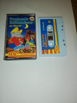 Benjamin Blümchen Folge 50 als Sheriff Weiß mit Blauen Cover 4.27550 Kiosk